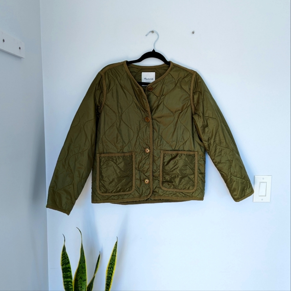 Madewell Sustainable Bomber Jacket
